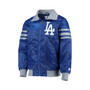 Men's Royal Los Angeles Dodgers The Captain II Full-Zip Varsity Jacket