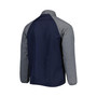Men's Navy New England Patriots Hurricane Raglan Full-Zip Windbreaker Jacket