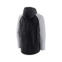 Men's Black and Gray Chicago White Sox Authentic Collection Full-Zip Hoodie Performance Jacket