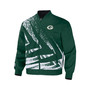 Men's NFL X Staple Hunter Green Green Bay Packers Embroidered Reversable Nylon Jacket