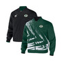 Men's NFL X Staple Hunter Green Green Bay Packers Embroidered Reversable Nylon Jacket