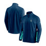Men's Deep Sea Blue Seattle Kraken Authentic Pro Locker Room Rinkside Full-Zip Jacket