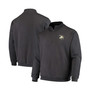 Men's Charcoal Army Black Knights Tortugas Logo Quarter-Zip Jacket