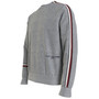Men's New  Global Stripe Crewneck Sweatshirt