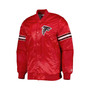 Men's Red Atlanta Falcons The Pick and Roll Full-Snap Jacket