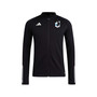 Men's Black Minnesota United FC 2023 On-Field AEROREADY Full-Zip Training Top