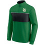 Men's Green, Black Oregon Ducks Primary Logo Quarter-Zip Jacket