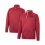 Men's Cardinal Arkansas Razorbacks Rebound Quarter-Snap Jacket