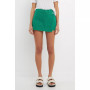 Women's High Waist Color Denim Skort