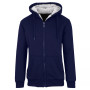 Men's Modern Fit Sherpa Lined Fleece Zip-Up Hoodie