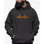 Men's San Francisco Bridge Word Art Hooded Sweatshirt