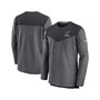 Men's Charcoal Arizona Cardinals Sideline Lockup Performance Quarter-zip Jacket