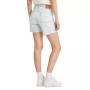 501® Mid-Thigh High Rise Straight Fit Denim Shorts