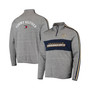 Men's Heathered Gray Nashville Predators Mario Quarter-Zip Jacket