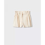Women's Bow Detail Paper Bag Shorts