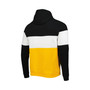 Men's Gold Pittsburgh Steelers Colorblock Current Pullover Hoodie