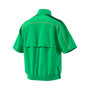 Men's Green Miami Hurricanes Miami Nights Strategy Half-Zip Short Sleeve Jacket