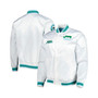 Men's White Seattle Sounders FC City Full-Snap Satin Jacket