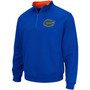 Men's Royal Florida Gators Tortugas Logo Quarter-Zip Pullover Jacket