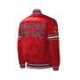 Men's Red Boston Red Sox Midfield Satin Full-Snap Varsity Jacket