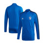 Men's Blue San Jose Earthquakes 2020 On-Field Anthem Full-Zip Jacket