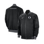 Men's Black Oregon Ducks Full-Zip Bomber Jacket