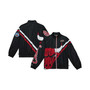 Men's Black Chicago Bulls Exploded Logo Warm-Up Full-Zip Jacket