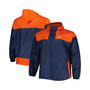 Men's Navy Houston Astros Flash Forward Challenger Omni-Shade Full-Zip Big and Tall Windbreaker