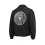 Men's Black Inter Miami CF Coaches Full-Snap Jacket