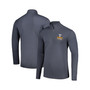 Men's Gray Tennessee Volunteers Textured Quarter-Zip Jacket