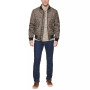 Men's Quilted Fashion Bomber Jacket
