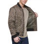 Men's Quilted Fashion Bomber Jacket