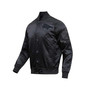 Men's Denver Broncos Triple Black Satin Full-Snap Varsity Jacket