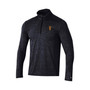 Men's Heathered Black Arizona State Sun Devils Field Day Team Quarter-Zip Jacket