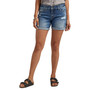 Women's Alex Mid Rise Distressed 5" Boyfriend Shorts