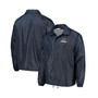 Men's Navy Chicago Bears Coaches Classic Raglan Full-Snap Windbreaker Jacket