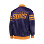 Men's Purple Phoenix Suns The Captain Ii Full-Zip Varsity Jacket