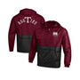 Men's Maroon Texas A&M Aggies 12th Man Centennial Blocked Packable Half-Zip Pullover Jacket
