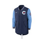 Men's Navy Chicago Cubs Authentic Collection City Connect Dugout Performance Full-Zip Jacket