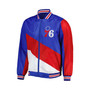 Men's Royal Philadelphia 76ers Ripstop Full-Zip Jacket