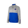 Men's Gray Boise State Broncos John Half-Zip Jacket