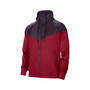 Men's Charcoal, Crimson Alabama Crimson Tide Windrunner Raglan Full-Zip Jacket