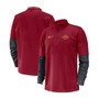 Men's Iowa State Cyclones Coaches Quarter-Zip Performance Jacket