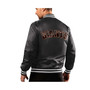Men's Black San Francisco Giants Patch Full-Snap Jacket