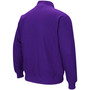 Men's Purple Clemson Tigers Tortugas Logo Quarter-Zip Pullover Jacket