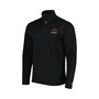 Men's Black Arkansas Razorbacks Textured Quarter-Zip Jacket