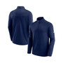 Men's Branded Navy Washington Capitals Authentic Pro Travel and Training Quarter-Zip Jacket