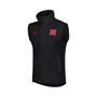 Men's Black Nebraska Huskers Full-Zip Vest