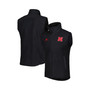 Men's Black Nebraska Huskers Full-Zip Vest