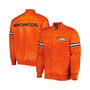 Men's Orange Denver Broncos The Pick and Roll Full-Snap Jacket